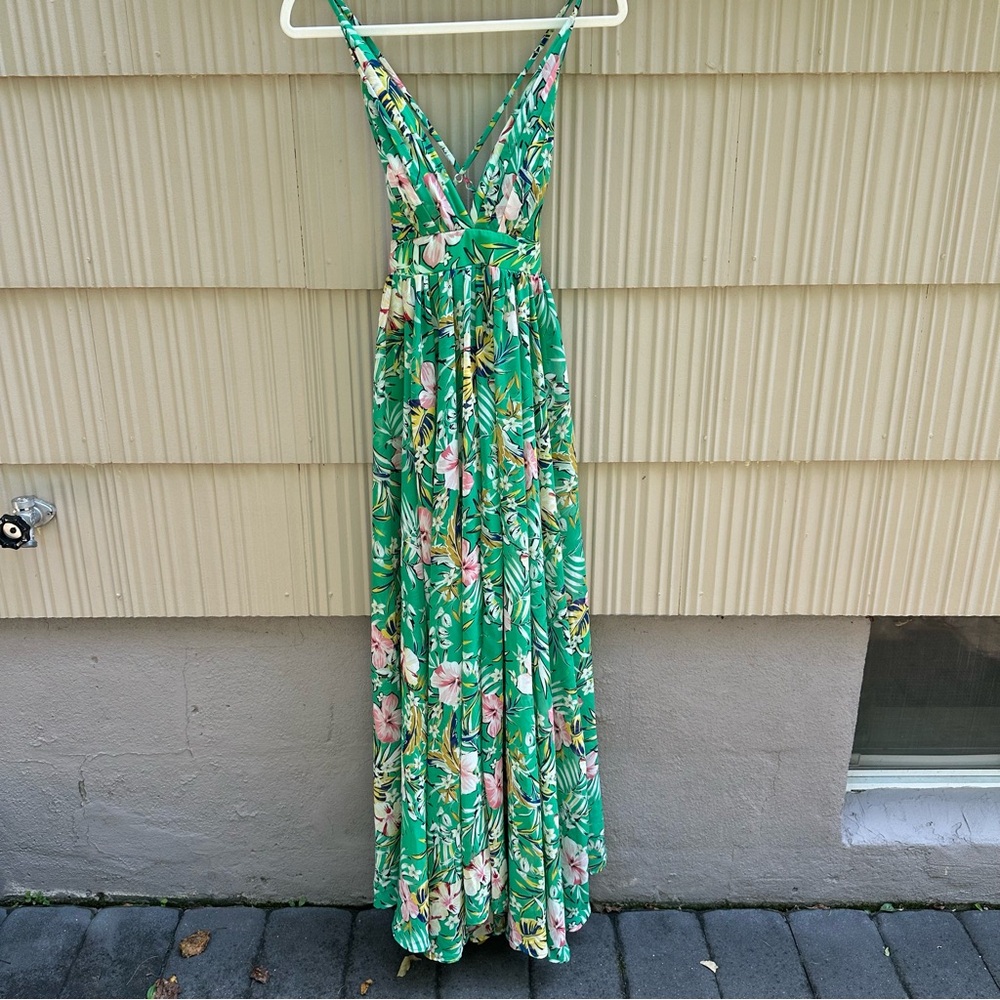 NWT Meghan LA Enchanted Garden Maxi Dress - Picture 12 of 12